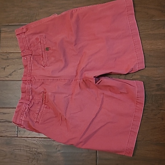 💥3for$12💥 Izod men's brick red flat front shorts size  38 - Picture 2 of 5